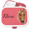 Kinder Campus für Mepal - Pferde - Brotdose Pferdekopf Jausenbox Pferdemädchen Vesperbox Reiten I Pferd - 750 ml - Rosa - 1. klasse geschenke brotzeitbox schule mädchen horse braunen brotbox