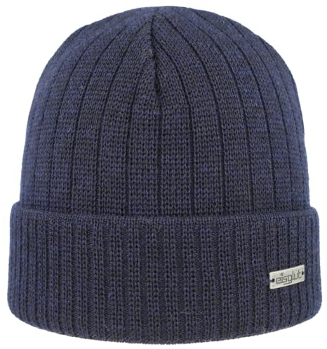 Eisglut Herren Milang Merino Strickmütze, Marine, Einheitsgröße EU