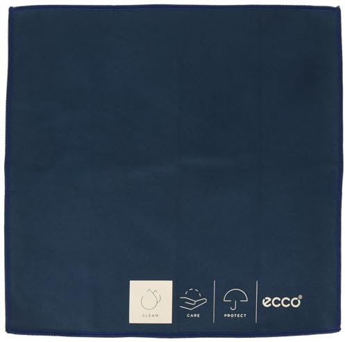 ECCO Unisex-Adult Microfiber Cloth Shoe Care Product, Smoked Blue, 26x26 CM
