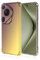 Topme Funda para Teléfono para Huawei Pura 70 Ultra/Huawei P70 Ultra (6.8 Inches), Funda para Teléfono Móvil con Gradiente de Color Transparente de Silicona Suave de TPU - Oro Negro