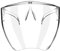 Clear Face Shield Transparent Protective Mask Visor Dustproof Full Face Protection Guard Riding Mask