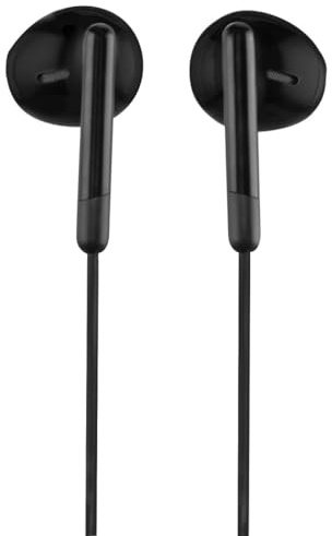 Hama Auriculares con Cable para móvil y Tablet | Cascos USB C con micrófono | Audífonos Anti-dobleces para Android y Smartphones
