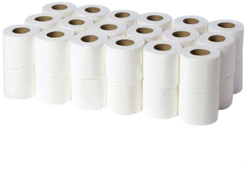 36 Rolls 2Ply Toilet Rolls Quilted Embossed Paper Luxury Tissue Roll Bulk