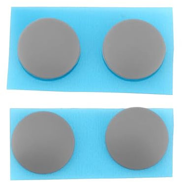 The Lord of the Tools Pack of 4 Rubber Feet Base Housing Feet Compatible with Microsoft Surface Laptop 3 Compatible with Laptop 4 Compatible with Laptop 5 (Grey)