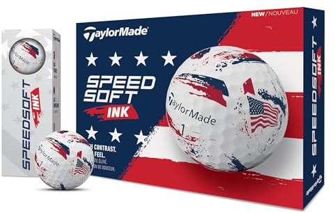 TaylorMade Golf SpeedSoft Ink USA Dozen