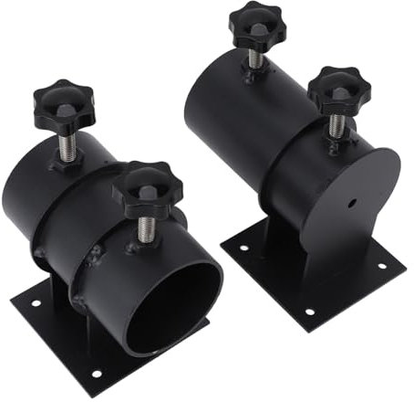 TOPINCN Patio -Regenschirmhalter für Deckgeländer, Verstellbare Decksschirme Mount Outdoor, Hochleistungs -Regenschirm -Klammer -Deck -Geländer Klemme Terrasse Deck Mount Outdoor Parasol