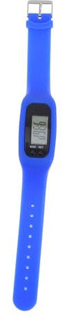 jojofuny Bracciale Contapassi Digitale Silicone Sportivo e Monitoraggio e Attività Design e Adatto per Camminate