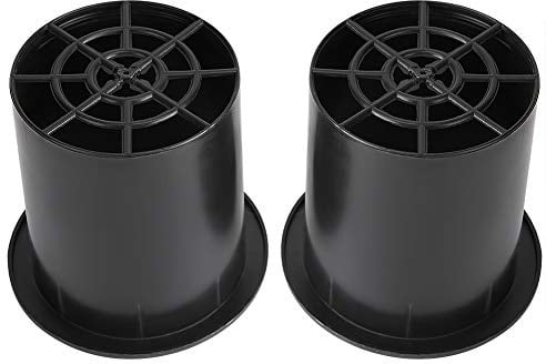 Kukyller 2PCS Speaker Cabinet Port Tube,Speaker Port Tube Reflex Tube Bass Box Vent Subwoofer Bass Reflex Vent Woofer Box Port Tube Cabinet Bass Reflex with Net 100mm