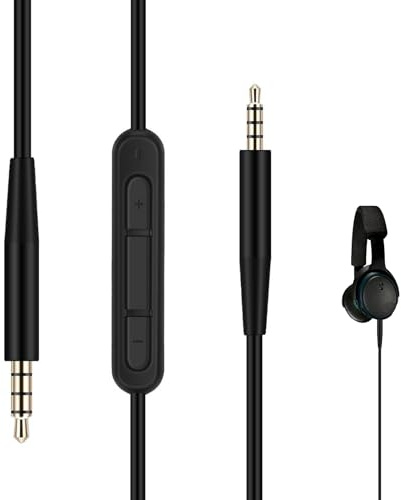 Cavo Audio da 3,5 mm a 2,5 mm con Microfono e Controllo Volume