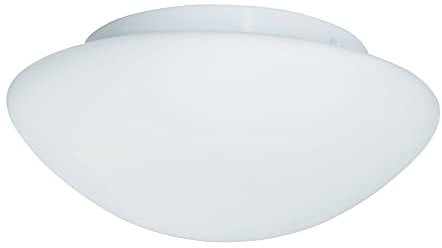 Searchlight 1910-23 Flush 1 Light Bathroom Ceiling Fitting in White