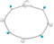 Bling Jewelry Bracelet De Cheville À Breloques Multiples En Turquoise Et Coquillage De Palourde Pour Femmes En Argent Sterling .925 Réglable De 9 À 10 Pouces