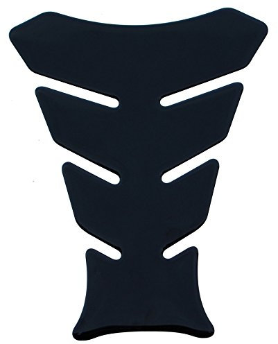 BIKE-label Tankpad 3D Motorrad Aufkleber Black schwarz 500946VA