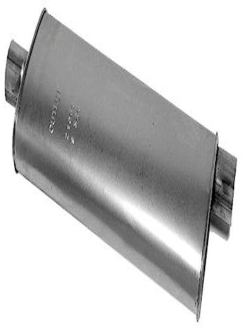Walker Quiet-Flow SS 21054 Direct Fit Auspuff-Schalldämpfer 7,6 cm Einlass (ID) 7,6 cm Auslass (ID) für Dodge Ram 2500