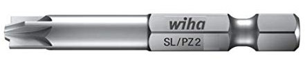 Wiha Bit Professional PlusMinus/Pozidriv 1/4 (32496) SL/PZ2 x 50 mm