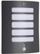 Brilliant 47698/63 Todd Applique Murale Extérieure avec Détecteur de Mouvement IP44 60 W E27 230 V Anthracite