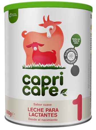 Capricare 1 Leche de Cabra en Polvo Lactantes 0-6 Meses 800 g | Elaborada en Nueva Zelanda por la cooperativa Dairy Goat Co-operative
