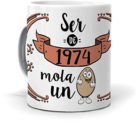 mundohuevo Taza Ser de 1974 Mola un Huevo