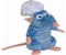 Disney Remy 5876236 Plüschtier mit Haube, 60 cm