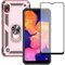 Yiakeng Coque pour Samsung Galaxy A10 et Verre Trempé D'écran Protecteur, Silicone Antichoc Défense Bumper Armure Housse Etui pour Samsung Galaxy A10 (Or Rose)