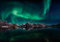 POLARLICHT Fototapete VLIES-350x260 cm (6530A)-Natur Landschaft Gebirge Berge Alpen Fotokunst Wandtapete-Inkl. Kleister-Vliestapete Bild Dekoration Wand-Dekor Moderne Motiv-Tapete Panorama Poster XXL