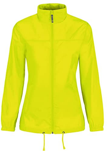 Niscioma Giacca Antipioggia Donna - Giubbetto Impermeabile Ripiegabile Nella Tasca, Giubbino Antivento Leggero, Sportivo Per Ciclismo Calcio Running Moto Richiudibile SIR