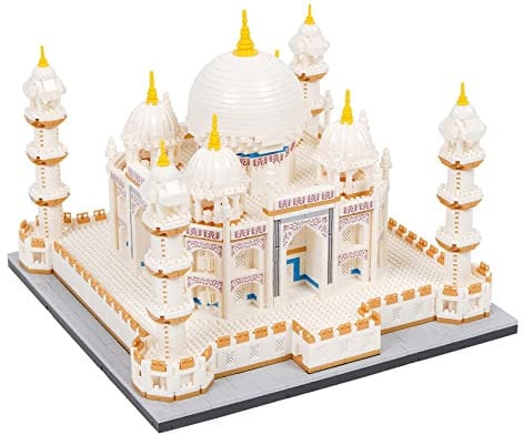 LULUFUN Taj Mahal Building Blocks Kit Mini-Bausteine Spielzeug und Architekturmodell, perfektes Set für ältere Kinder und Erwachsene, 4036 Stücke