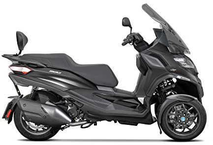 SHAD BACKREST Piaggio MP3 400/SPORT/EXCLUSIVE 530, Schwarz, TU EU