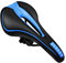 Bike Sattel Gel Universal MTB Fahrradsattel Hohl Ergonomisch Bequem Weich Memory Schaum Radsattel Cityradsättel Mountainbikesättel BMX/Mountainbike/Dirt Bike/Citybikes/für Herren Damen Kinder(Blau)