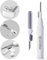 AnHome 3-in-1-Reinigungsset für Airpod Pro 1, 2, 3, Multifunktions-Reinigungsstift mit weicher Bürste, Beflockungsschwamm für Bluetooth-Ohrhörer, Reinigungswerkzeuge