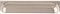 Carlisle Brass Harmonise Warwick Cup Pull Handle 192mm (Polished Nickel)