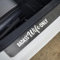 GRITKULTURE Badass Wife Only Aufkleber, lustiger Wifey Meme, Vinyl, wasserdicht, abnehmbar, perfekte Dekoration für Stoßstangenaufkleber, Autos, Lieferwagen, Fenster, LKWs und Laptop (weiß)