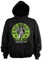 Gas Monkey Garage Offizielles Lizenzprodukt Green Logo Kapuzenpullover (Schwarz), XX-Large