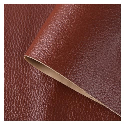 Kunstleder Selbstklebend Selbstklebendes Leder-Reparaturpflaster, Leder-Reparaturband Für Möbel, Vinyl-Reparaturset, Ledercouch-Flicken, Für Sofas Und Autositze(Reddish brown,15.7x54in)