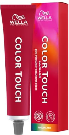 Wella Professionals Color Touch Special Mix – Ammoniakfreie, vegane Intensivtönung mit Metal Purifier – für hochpigmentierte Modetöne bis zu 28 Haarwäschen - 0/68 Violett-Rot – 60 ml