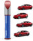 PARTS4EV Touch Up Car Paint for Tesla- DIY Scratches Repair With Color-Matched for Model 3/Y/S/X (Ultra Red (PR01))
