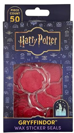 Harry Potter: Gryffindor Wax Sticker Seals (Set of 50)