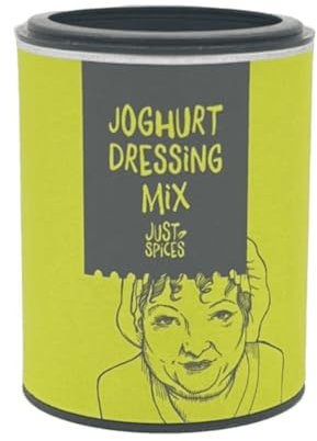 Just Spices Joghurt Dressing Mix I Dressing für alle Salate in Sekunden anrühren I Gewürzdose, 40 g