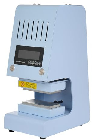 LetCartMaker Auto Heat Press Transferpresse Thermopresse 50x35cm, Doppelseitige Elektrische Transferpresse Tragbare Heißprägegerät für Heimwerker für T-Shirts, Textilien & DIY-Projekte