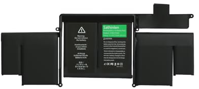 Battery A1502 A1582 for Apple MacBook Pro Retina 13” A1493 [Early 2015 - Mid 2015, Mid 2014, Early 2013 - Late 2013] - [77.52Wh/6800mAh/11.4V]