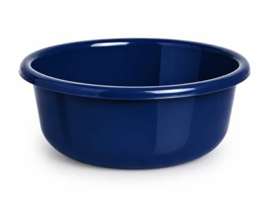 PARENCE.- Rundes Becken 6L – Widerstandsfähige Kunststoff-Waschwanne 32 cm | Mehrzweckbecken für Geschirr, Wäsche, Küche oder Garten Zufällige Farbe