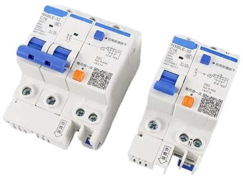 Disjoncteur différentiel NXBLE 50 mA 0,-5 A, interrupteur magnéto-thermique NXBLE-63 NXBLE-125 32 A 63 A 125 A(1P N,80A)