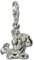 SilberDream 925 Sterling Silber Charm Sternzeichen Wassermann Anhänger für Armband Kette Ohrring FC7102