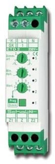 Tastdimmer, auch f. LED/ESL, m. Z-Eing. SCHALK ETD 2
