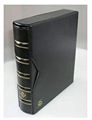 LEUCHTTURM Ringbinder Optima Classik Design incl. Schutzkassette in schwarz