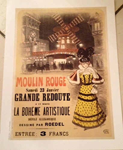 Moulin Rouge – Roedel – 24 x 30 cm Kunstdruck/Poster