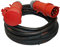 netbote24 Profi CEE Starkstrom Verlängerungskabel 5x4mm² H07RN-F TITANEX Kabel mit MENNEKES Steckern 32A IP44 (40m)