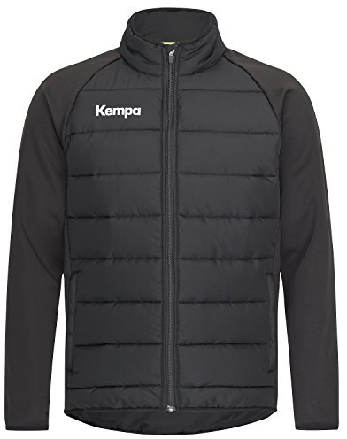 Kempa Herren Core 2.0 Puffer Jacke, schwarz, m