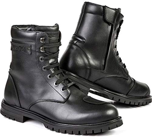 STYLMARTIN Unisex Jack Moto Boot, Nero, 44 EU