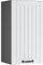 Vicco Hängeschrank Fame-Line, hängender Küchenschrank, Weiß Landhaus/Anthrazit, 40 cm