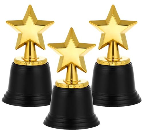 Lot de 6 Coupes Détoiles en Vrac Trophée Trophée Récompenses Et Trophées Détoiles Trophées en pour Enfants Trophée de La 1Ère Petit Trophée Trophée